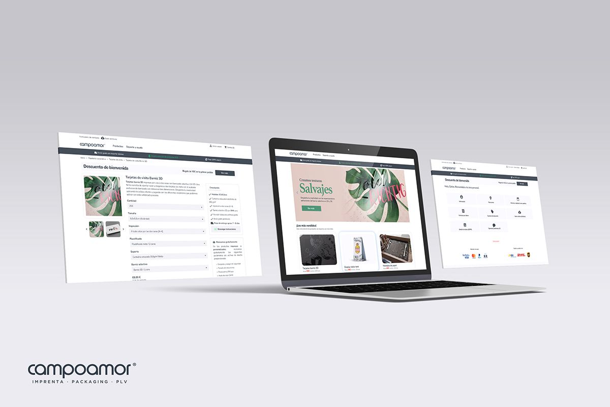 La imprenta online Campoamor refuerza su transformación digital