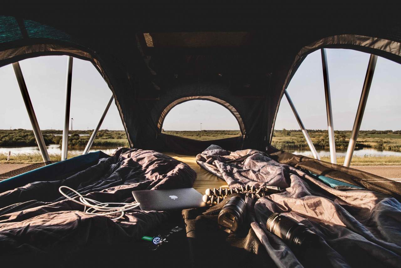 Escapadas en tienda techo para coche con Foxcamper