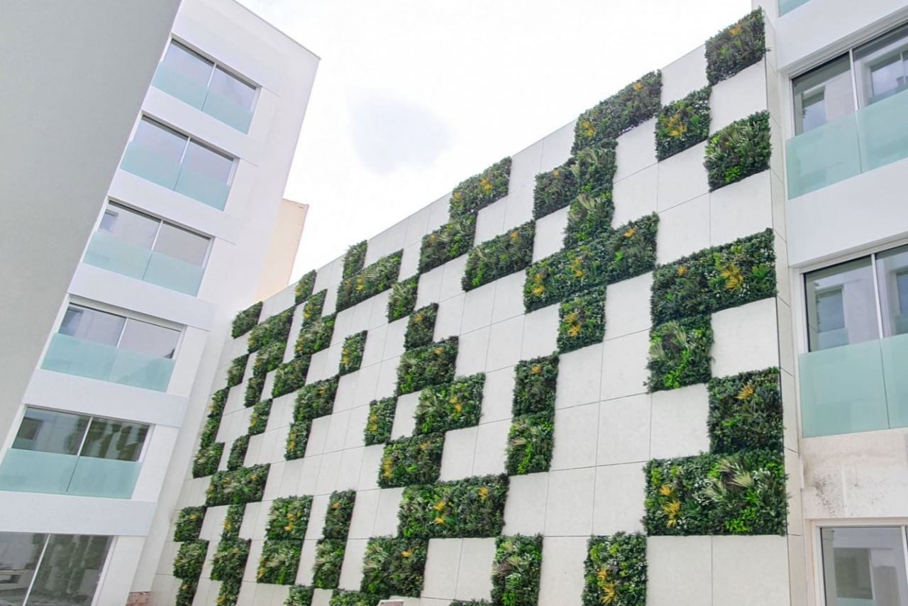 El jardín vertical artificial es definido como la tendencia de esta década por los expertos de Unicesped