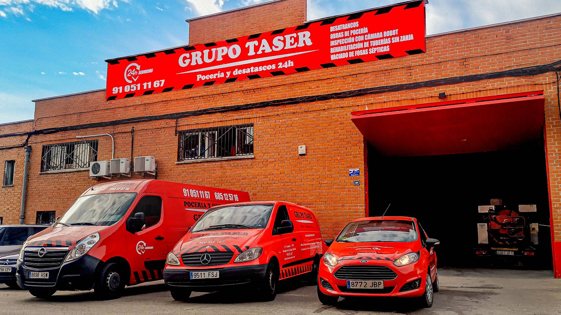 Grupo Taser: todo lo que se debe saber sobre desatascos y obras de pocería