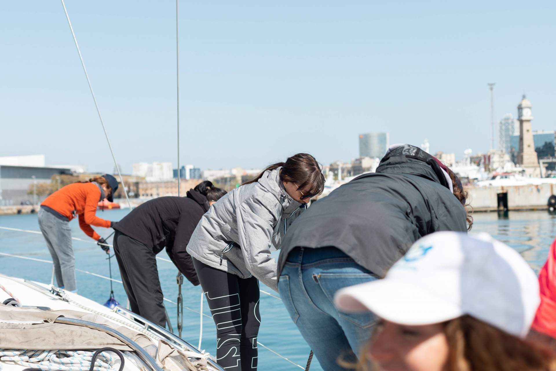 El curso PER a bordo realizado por Alamar Sailing