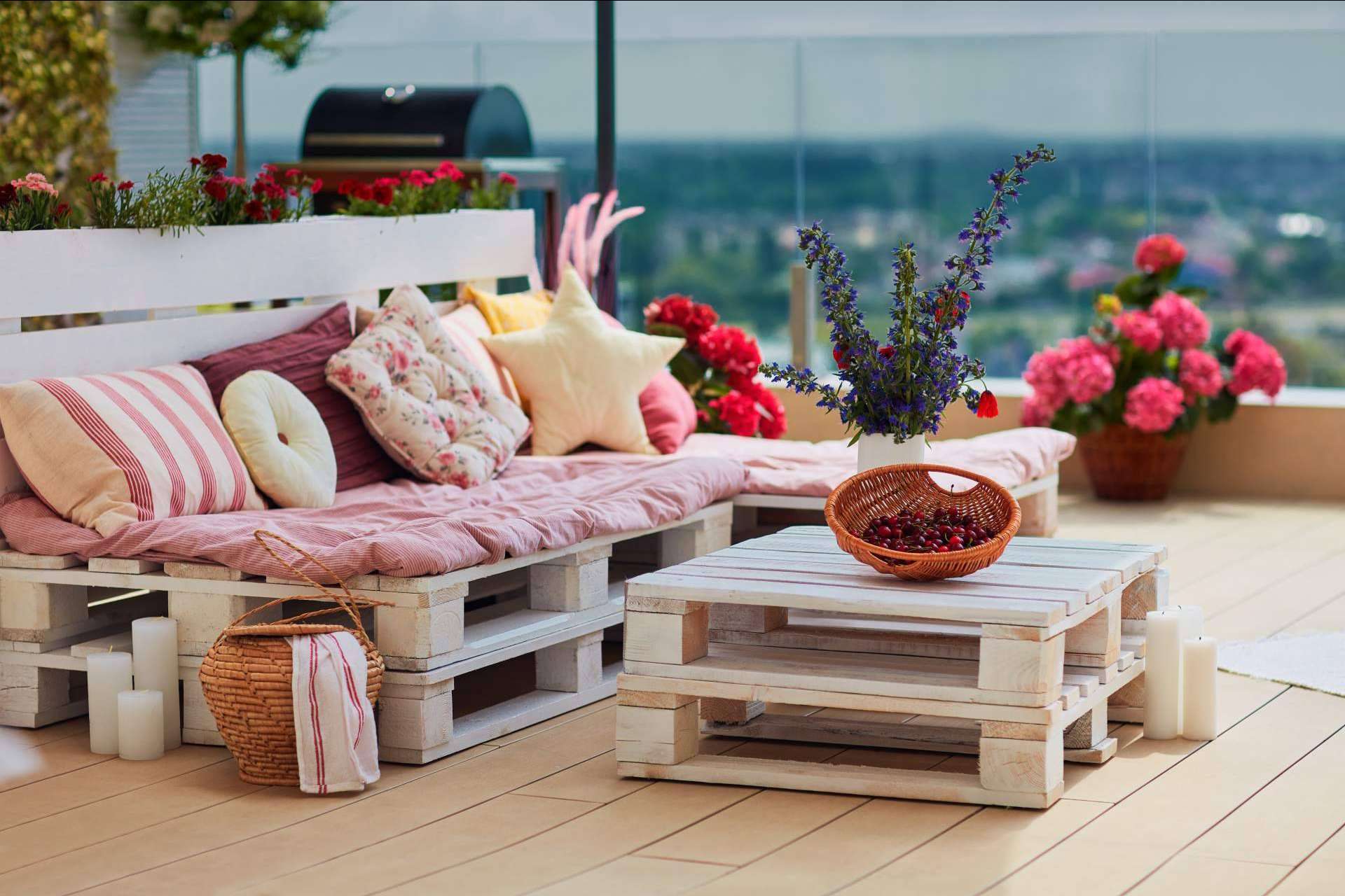 Dydaya Home plantea mesas con palés de diseño