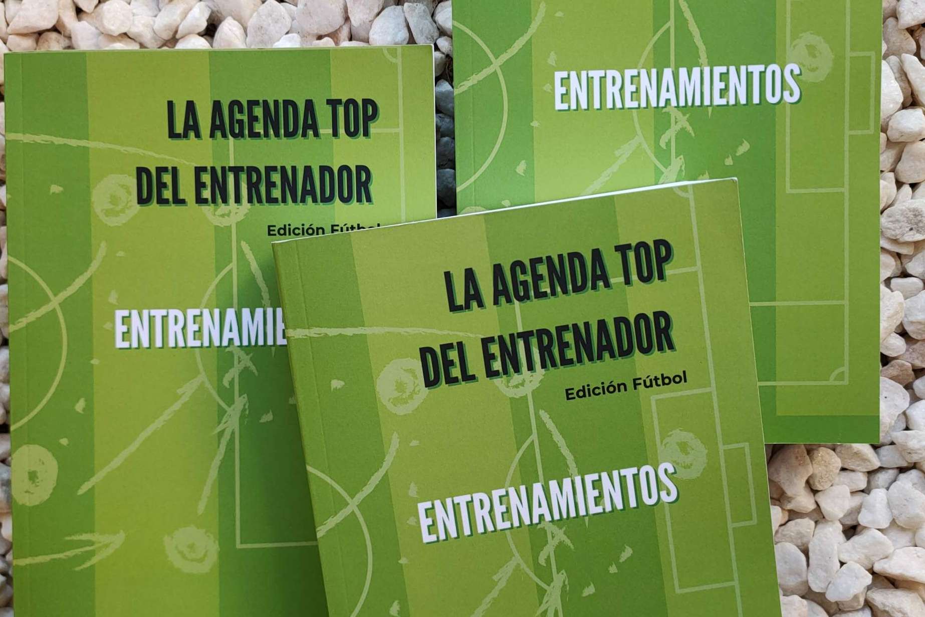Rafa Campo diseña y crea agendas exclusivas para entrenadores de fútbol, perfectas para la organización del equipo