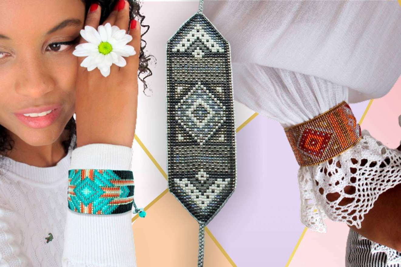 Las pulseras de cristales de Miyuki de Dkary se convierten en una de las tendencias de 2021