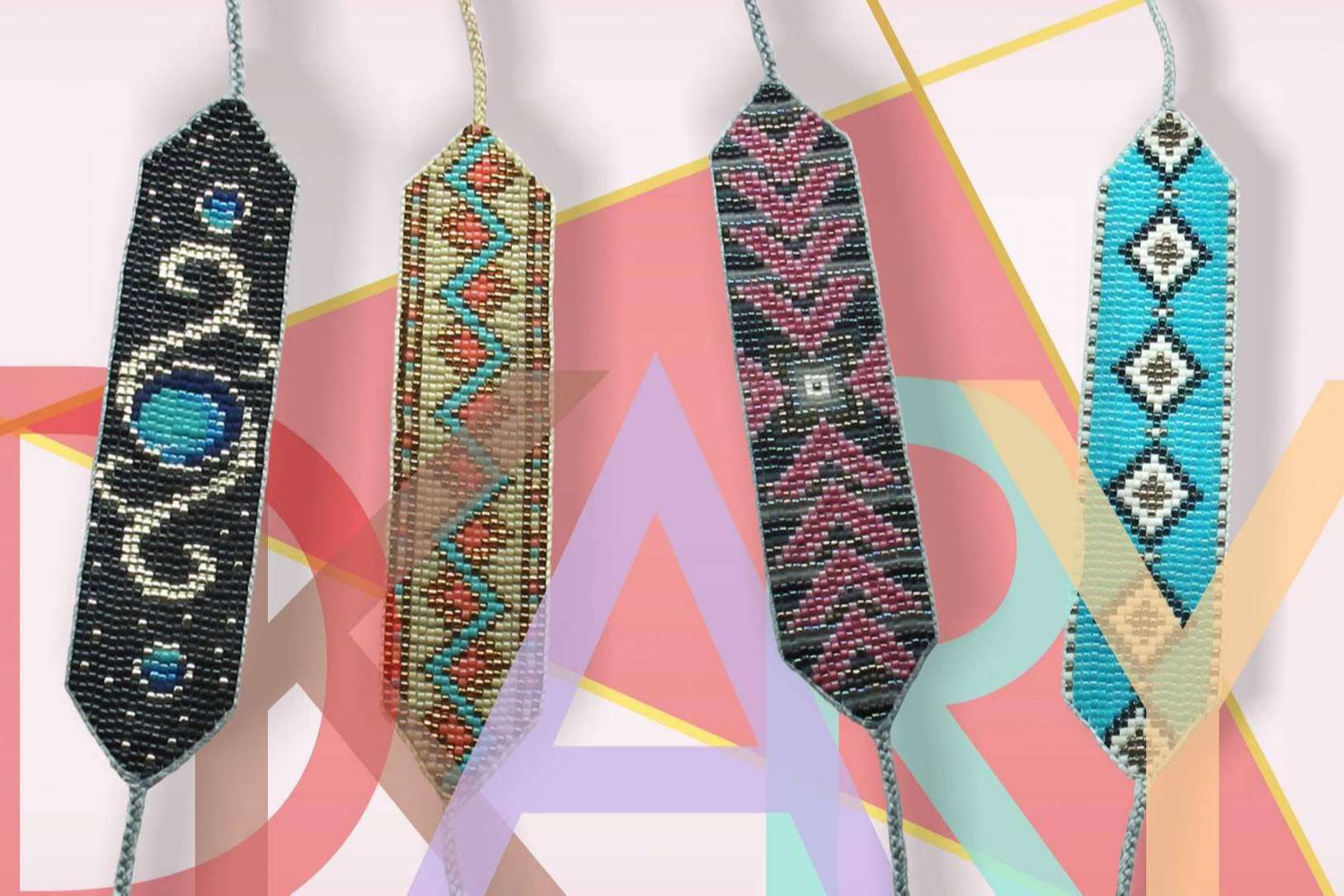 Colección unisex de pulseras con piedras energéticas de Dkary