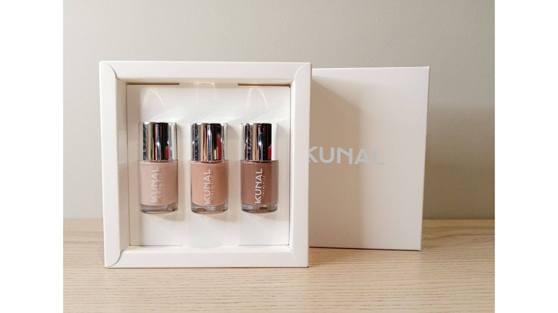 Los sets de esmaltes de uñas veganos de Kunal Cosmetics