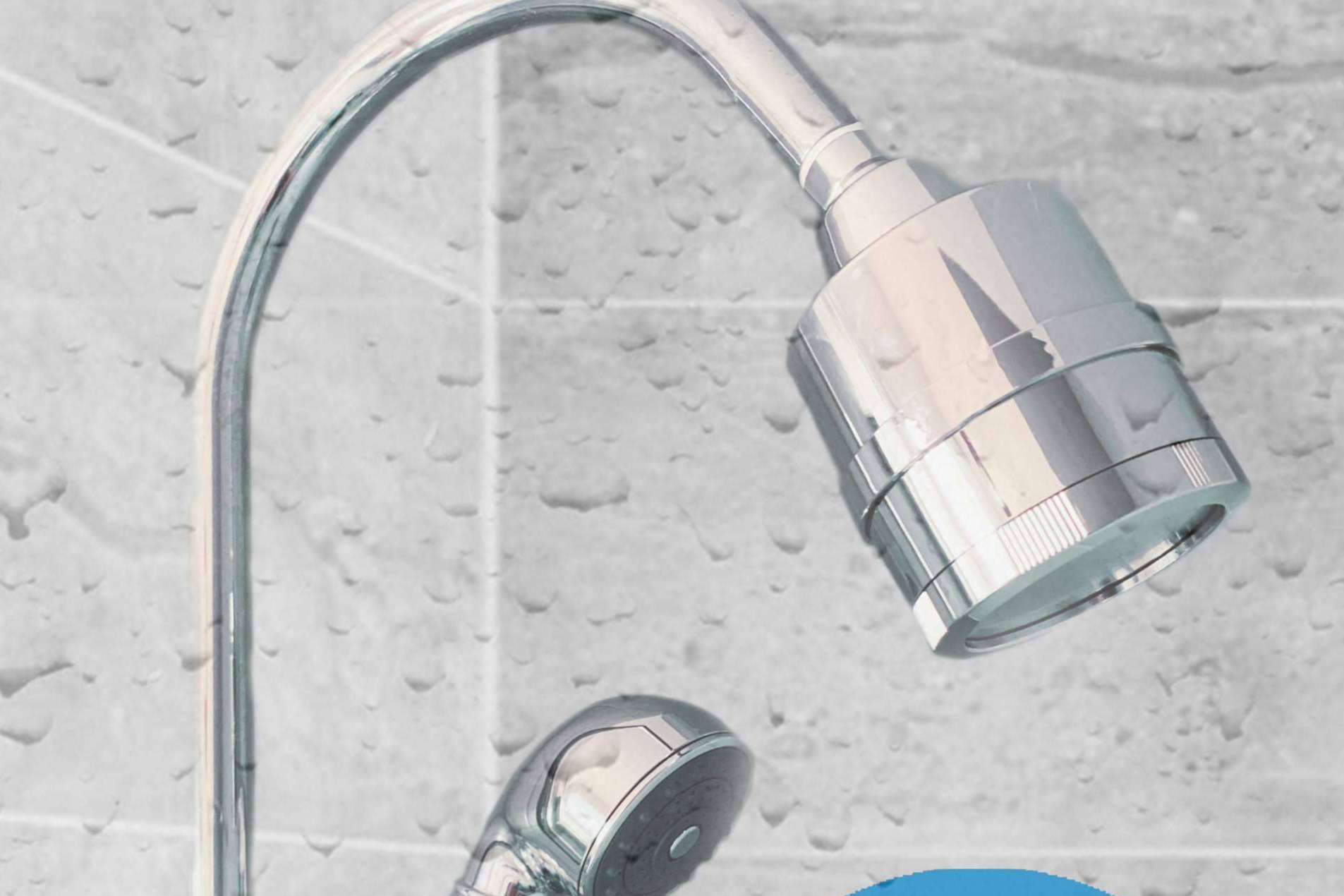 El filtro de agua de H20 Taps para la alcachofa de ducha