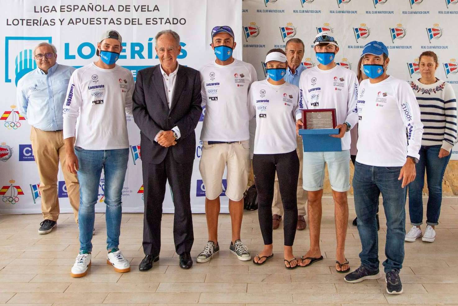 Lanzarote escribe su nombre con oro en la Liga Española de Vela