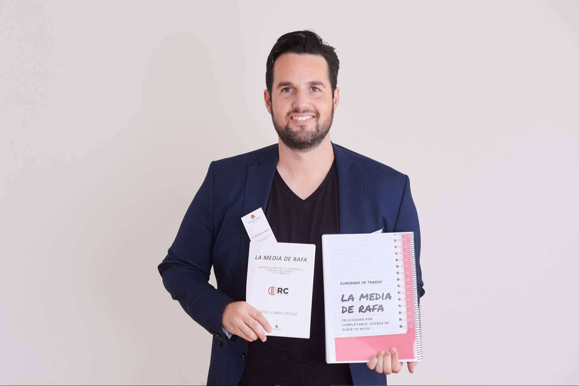 La Media de Rafa, el libro y cuaderno de tareas de Rafa Campo para mejorar la vida cotidiana