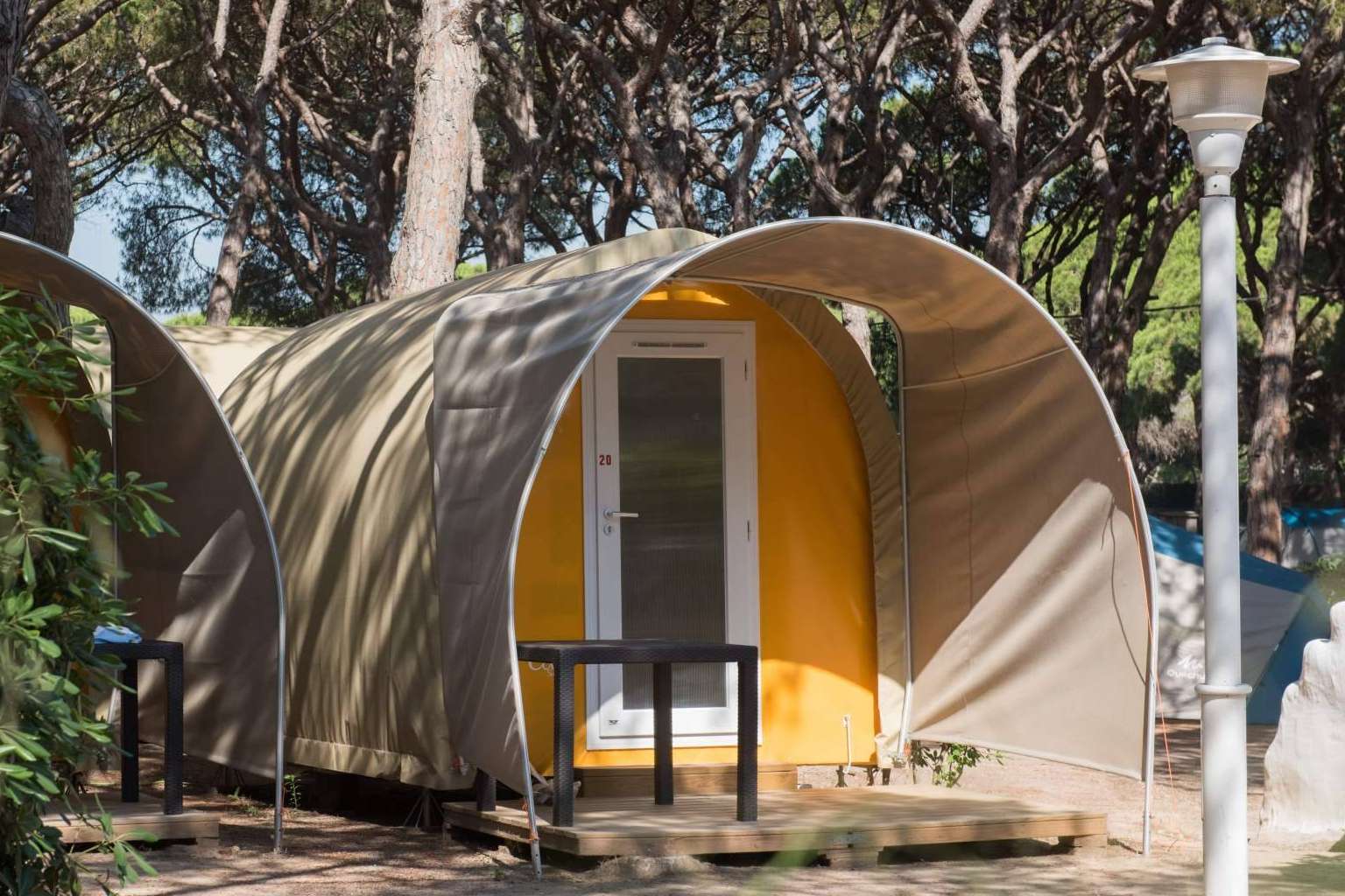El glamping es una modalidad del camping que no dejará indiferente a nadie