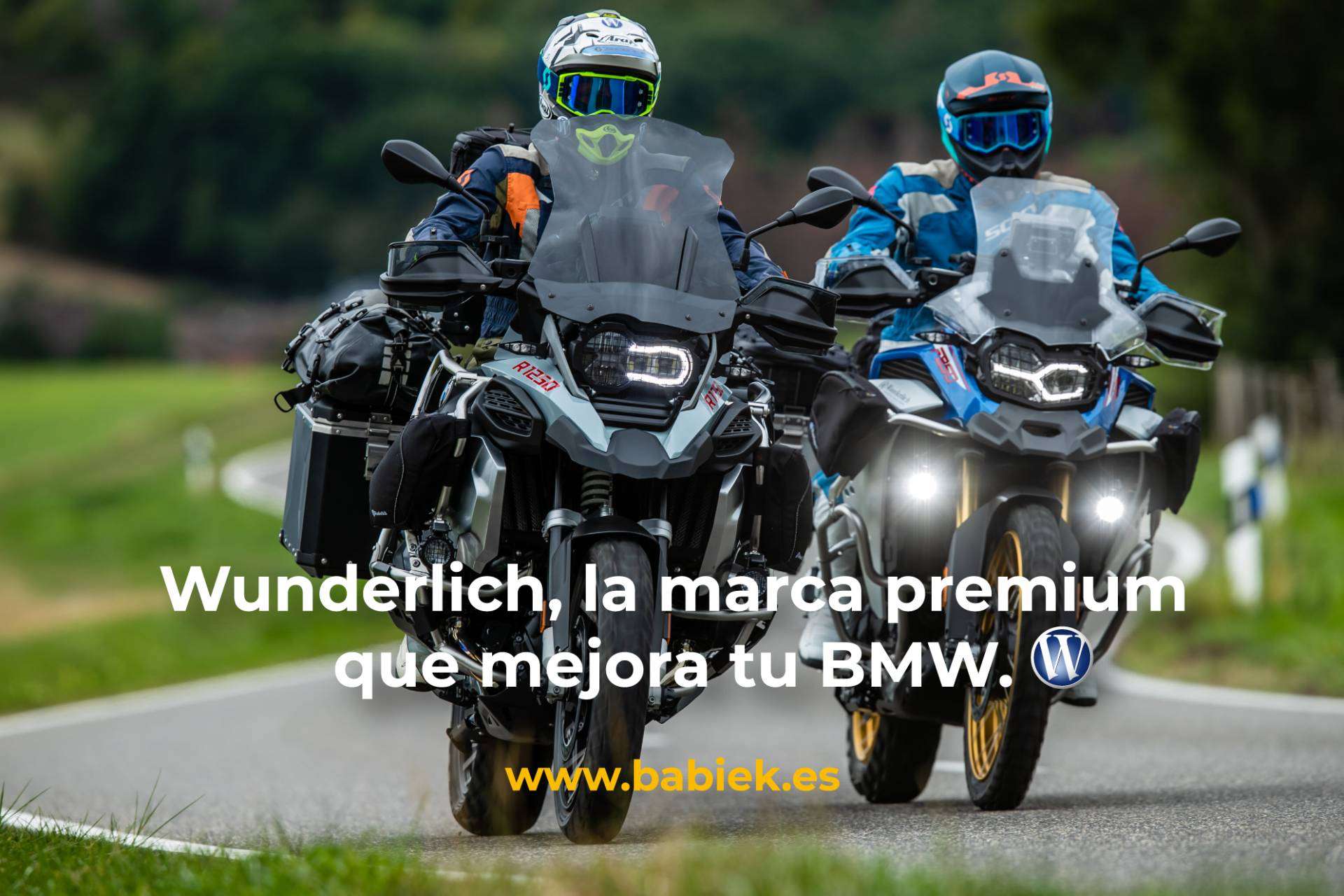 ¿Por qué Babiek Moto Adventure recomienda la firma Wunderlich a los moteros?