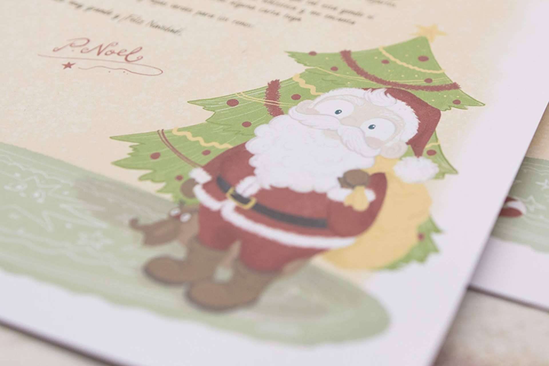 En Carta Personalizada se puede escribir la carta de Papá Noel
