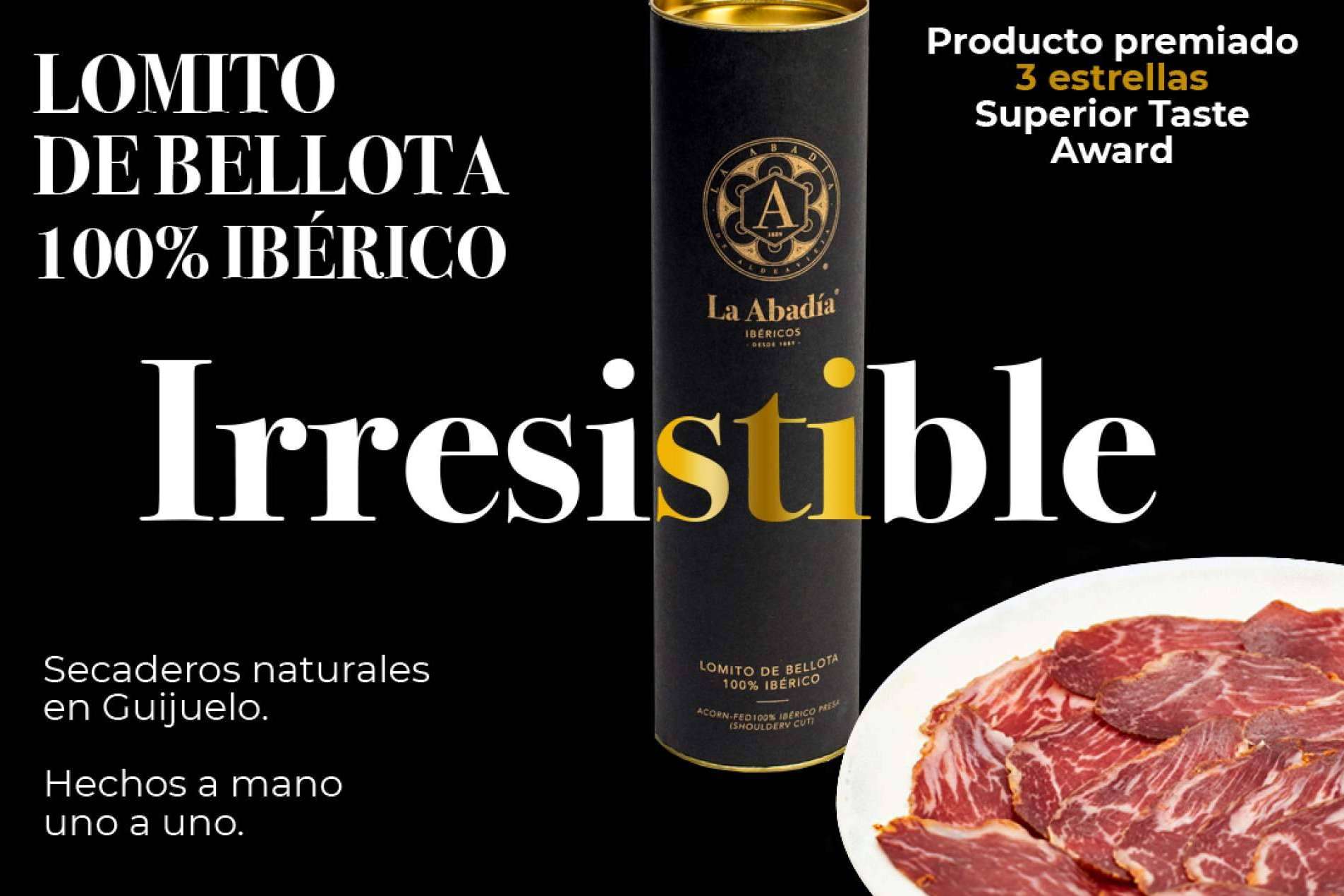 La Abadía Ibéricos propone un regalo perfecto para estas Navidades con su lomito de bellota 100% ibérico