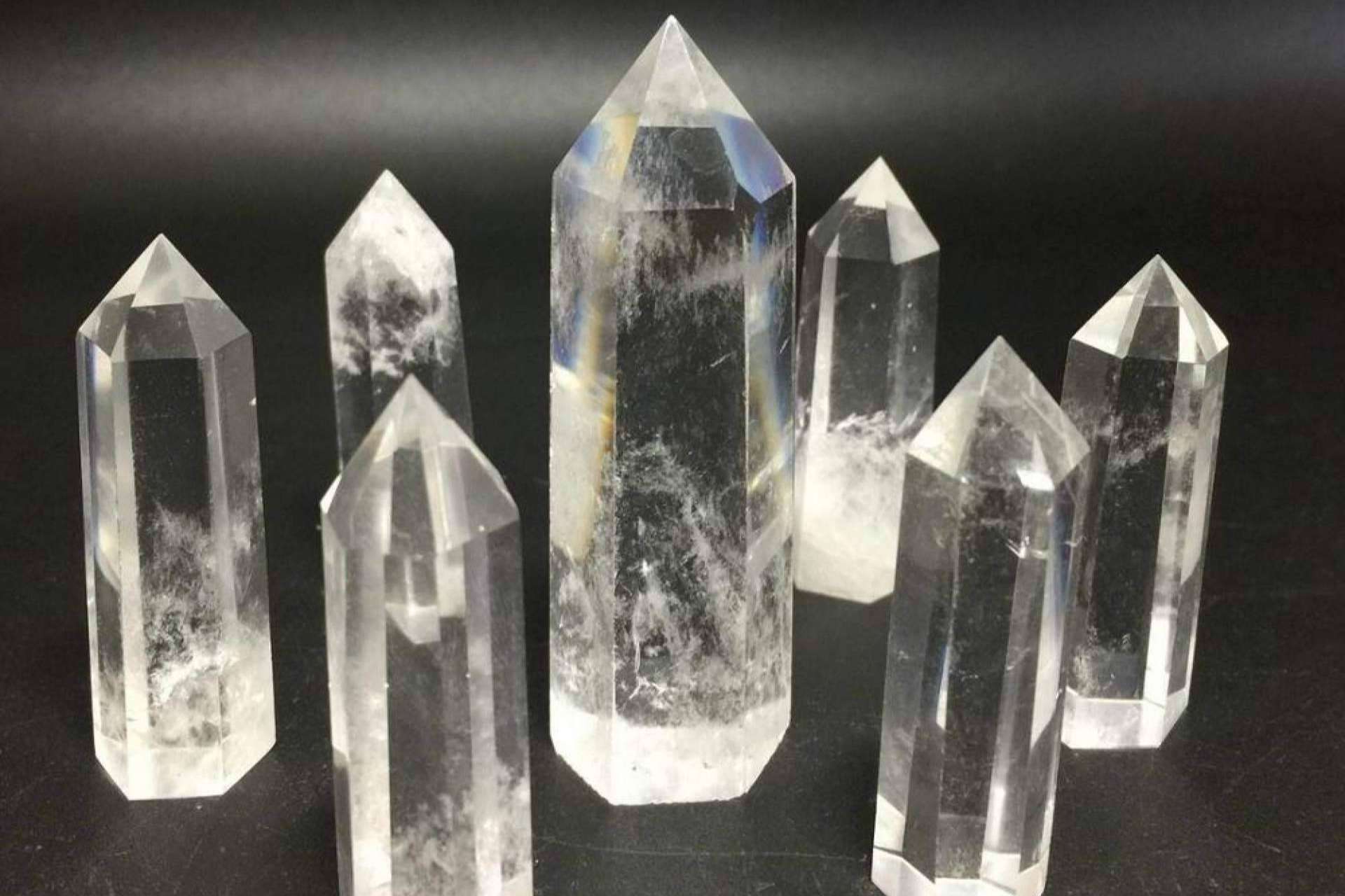 La gran variedad de puntas de cuarzo de la tienda online Tierra de Gemas