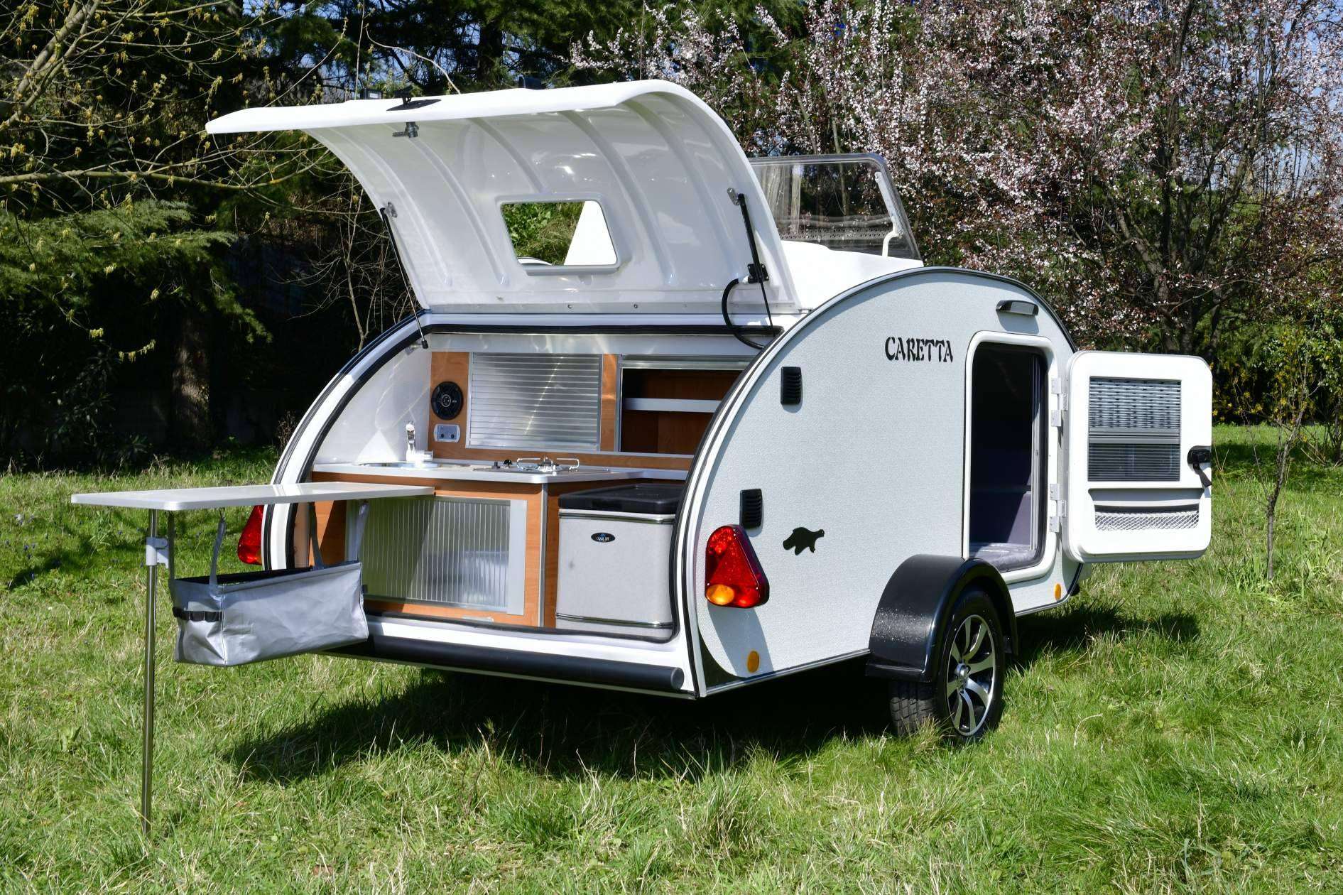 Road trips de ensueño con las minicaravanas de la marca Caretta