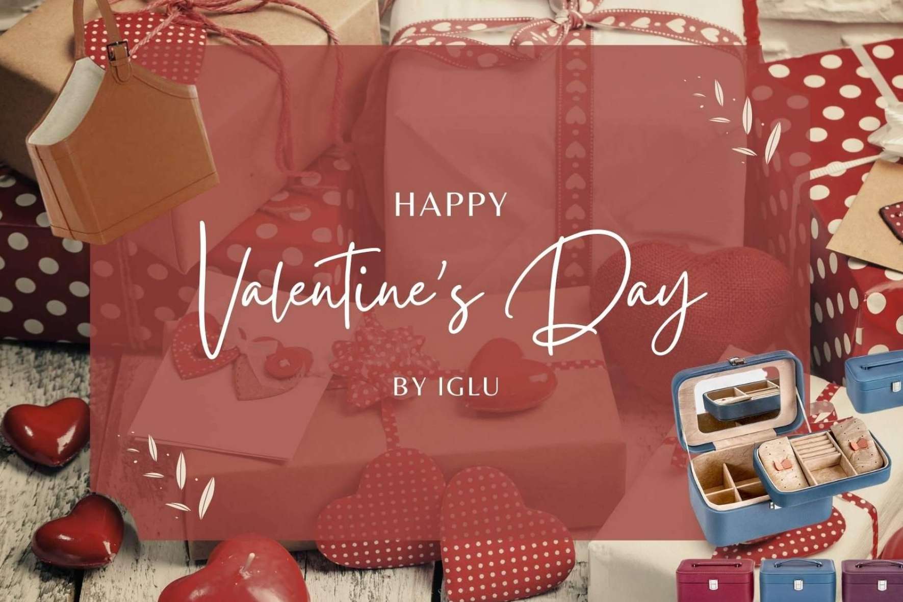 San Valentín regalos para ellas con el soporte de Iglú Tiendas