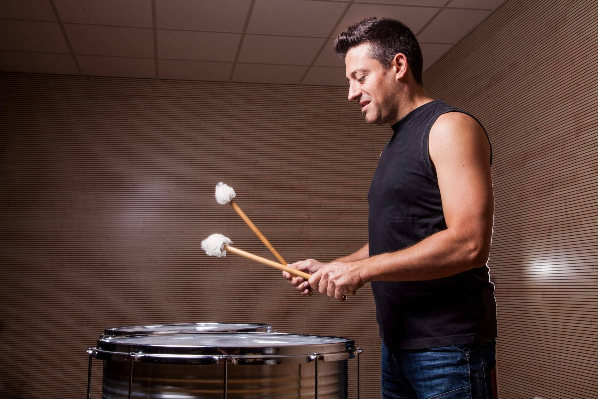 Surdos para la percusión brasileña en Percuforum