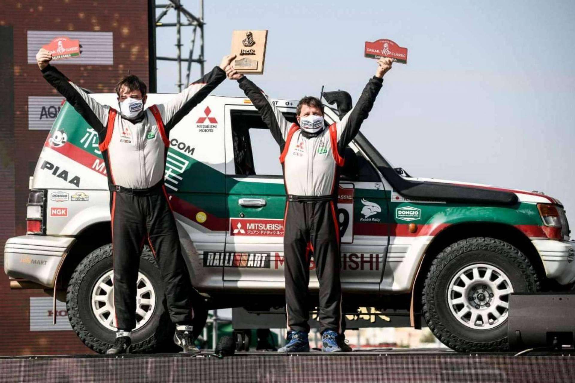 Rabbit Rally triunfa en el Dakar Classic