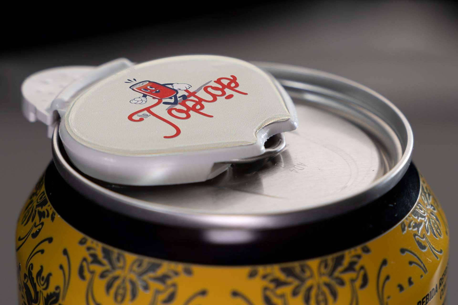 THE TOPTOP es la tapa para latas que hará que las bebidas no pierdan su chispa