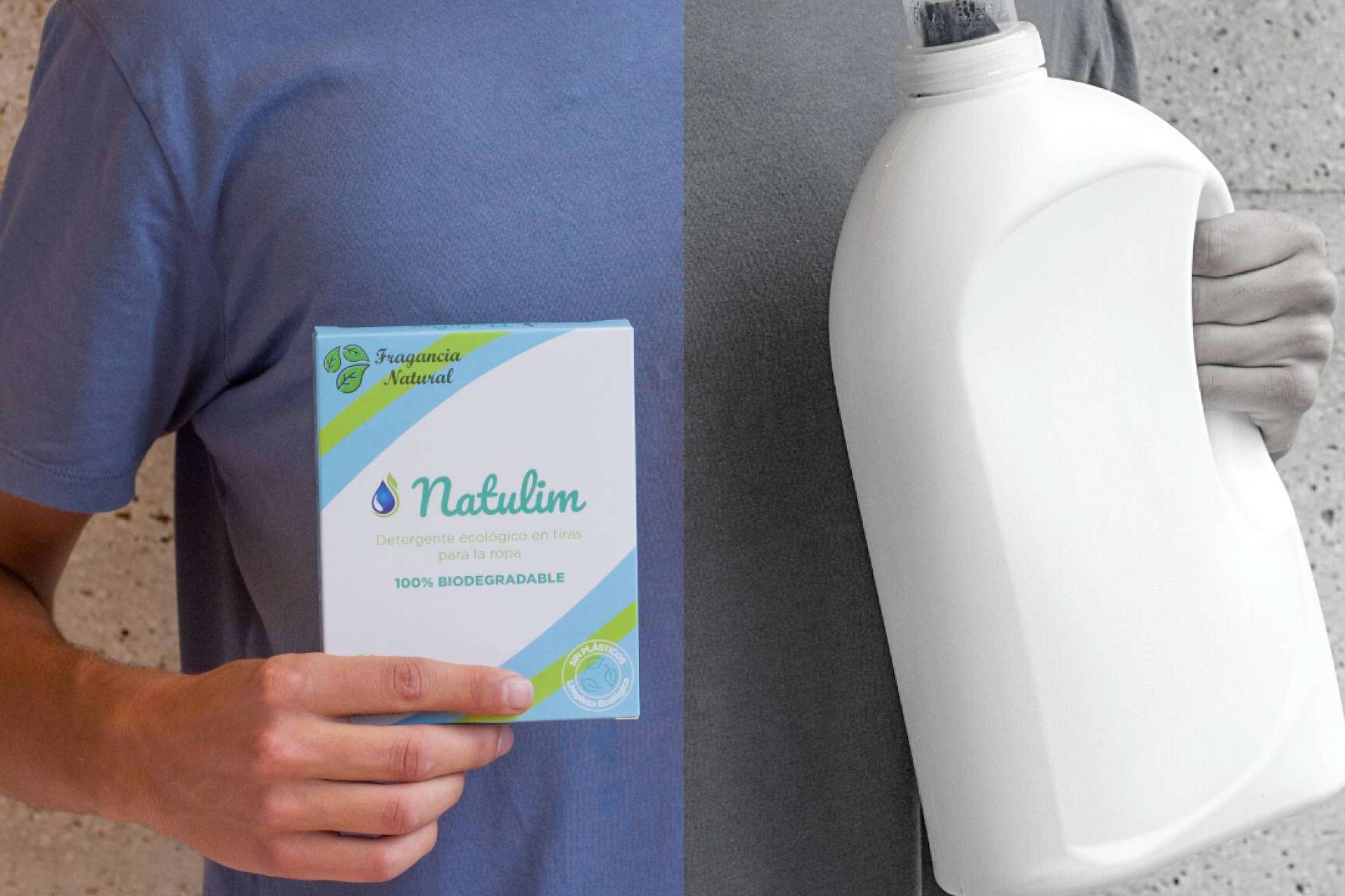 Eco-tiras de detergente Natulim, la nueva forma de lavar la ropa
