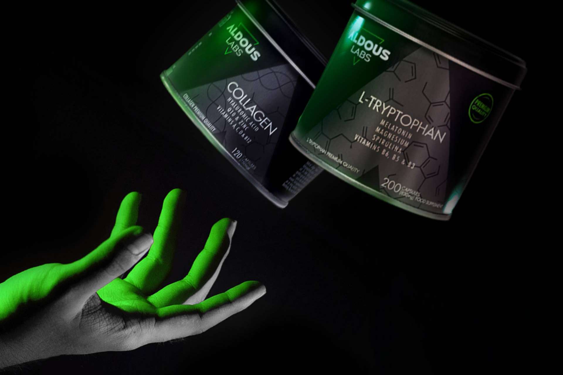 Colágeno y Triptófano con Melatonina se posicionan entre los productos de éxito de Aldous Bio