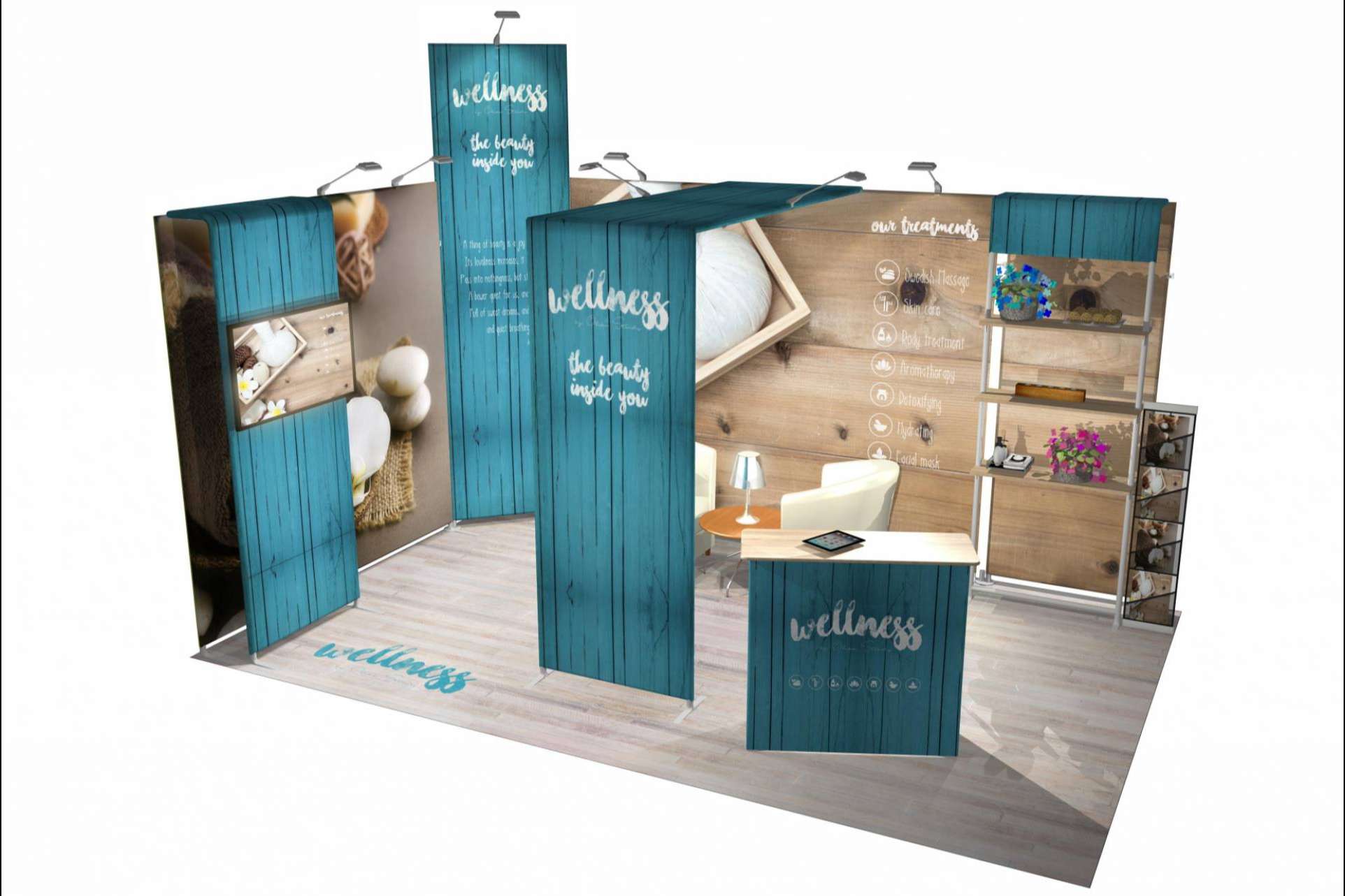 Una puesta en escena premium con un stand 100% smart de la mano de Olika Stands