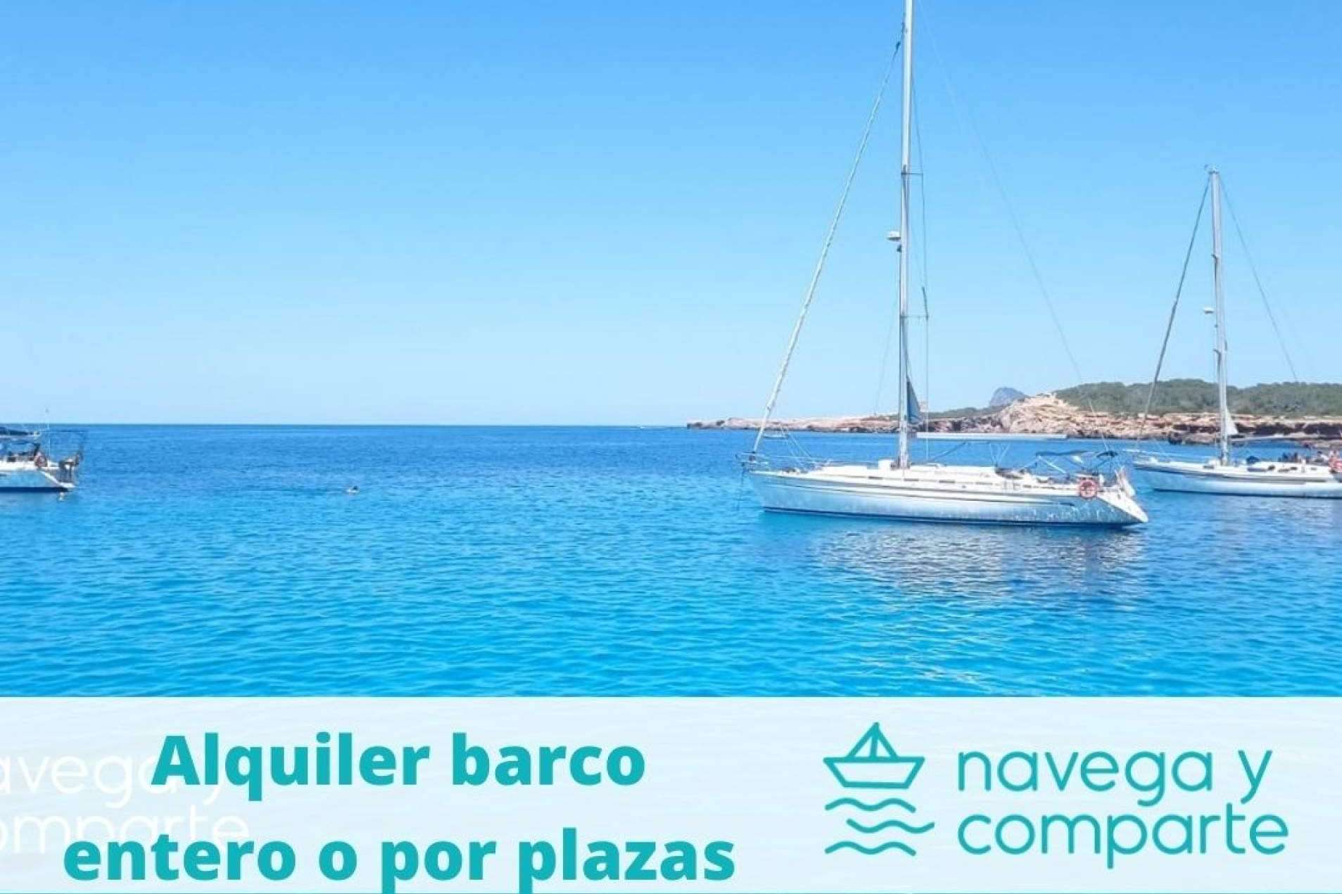 Alquiler de barco entero o por plazas con Navega y Comparte