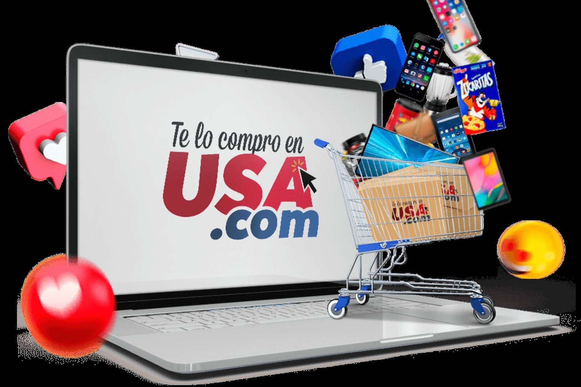 Una de las tiendas online con más productos que ofrecer de los Estados Unidos, TELOCOMPROENUSA.COM