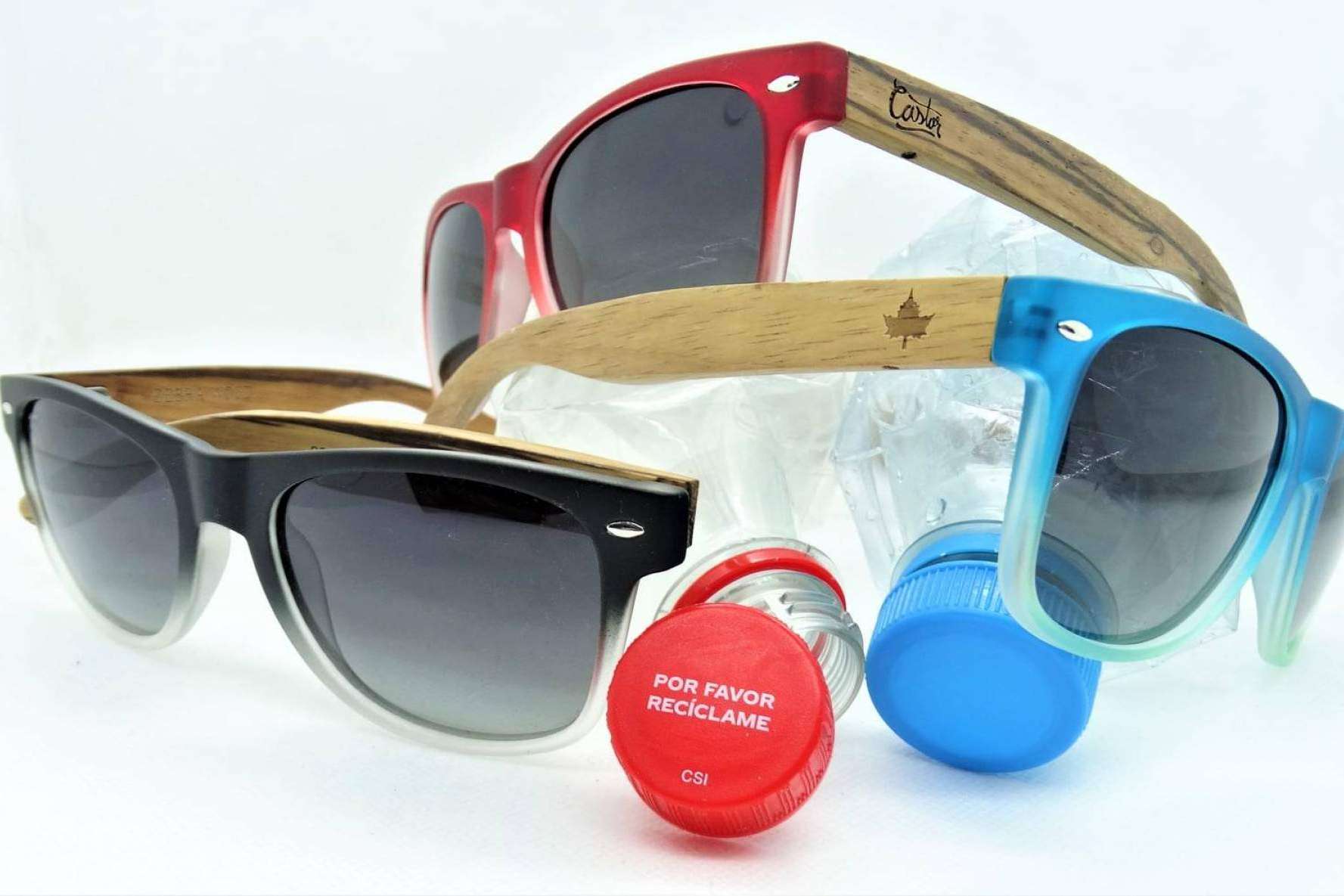 Castor Sunglasses ayuda a cuidar la vista y el planeta a través de sus gafas de sol de plástico reciclado