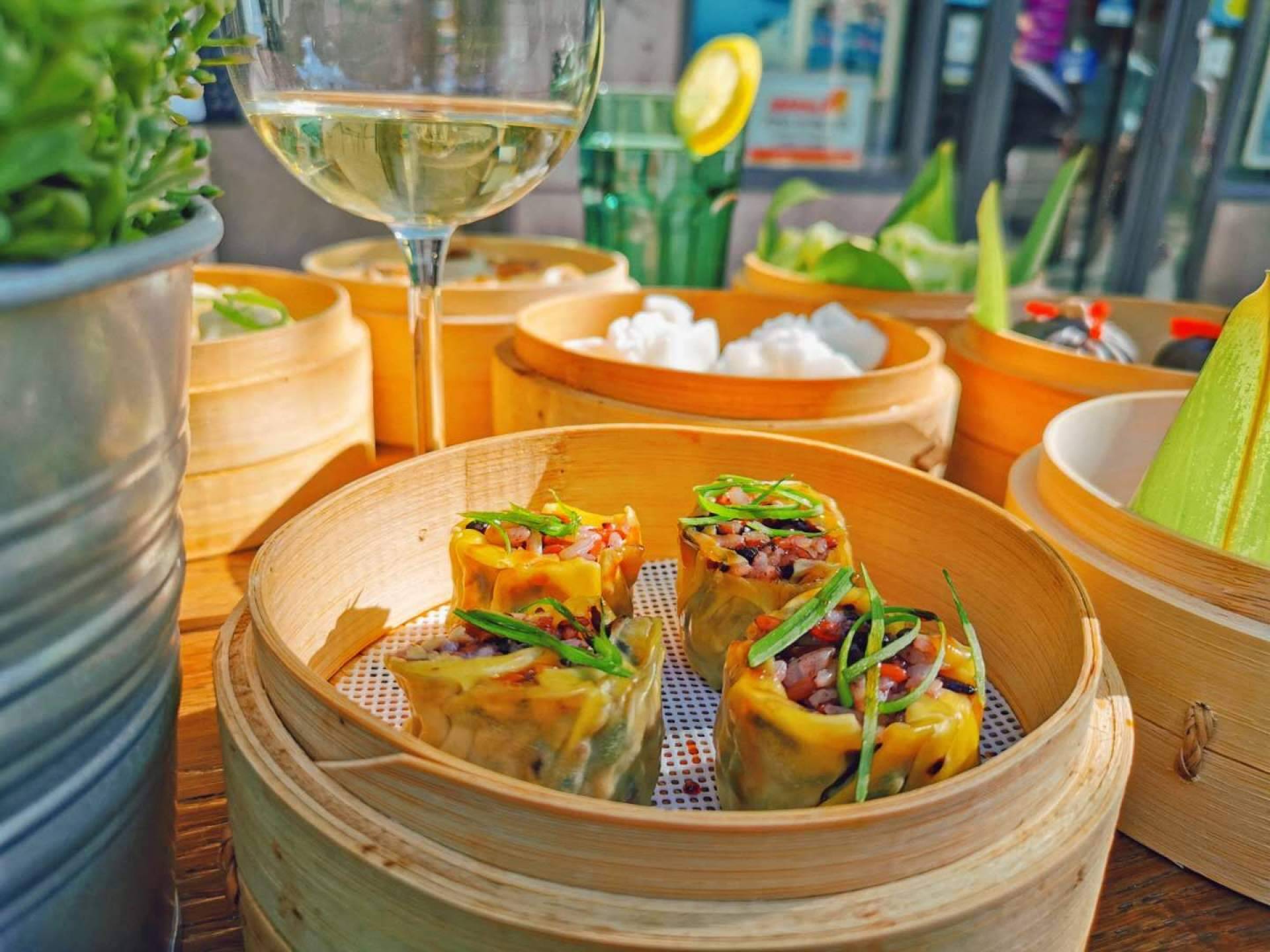 Dim Sum Market ofrece 30 tipos de dim sum diferentes con una gran variedad de rellenos y masas