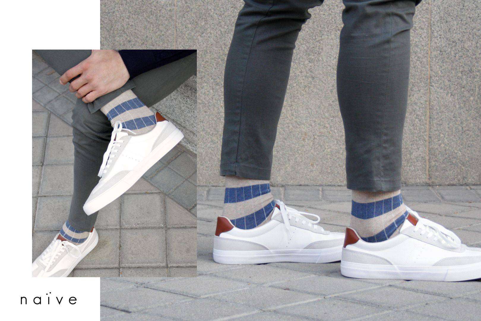 Naïve y sus calcetines originales para hombre