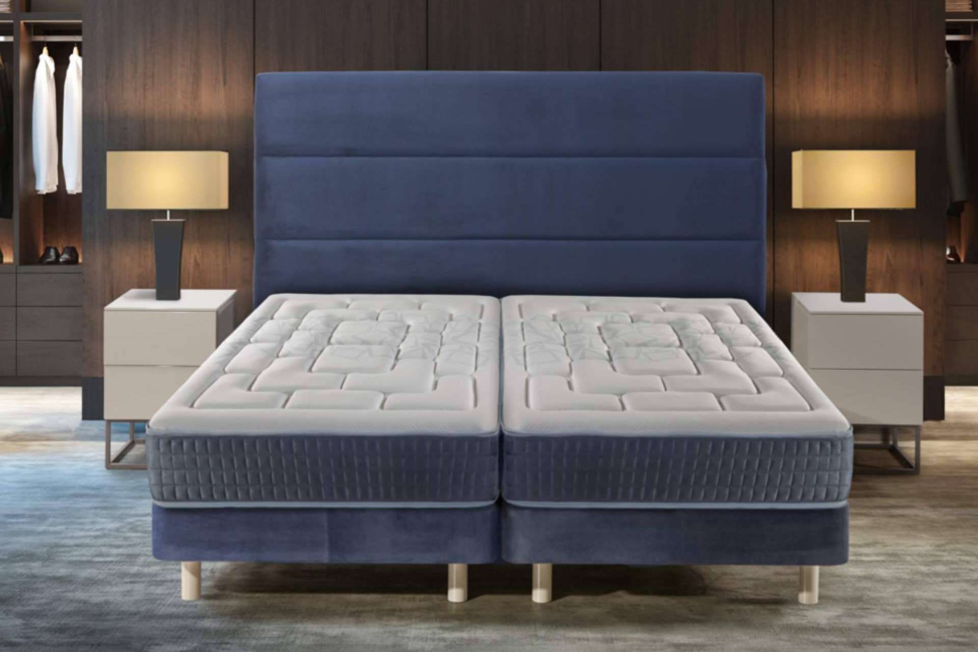 Los cabezales de cama tapizados de Home and Relax dotan al dormitorio de elegancia y comodidad