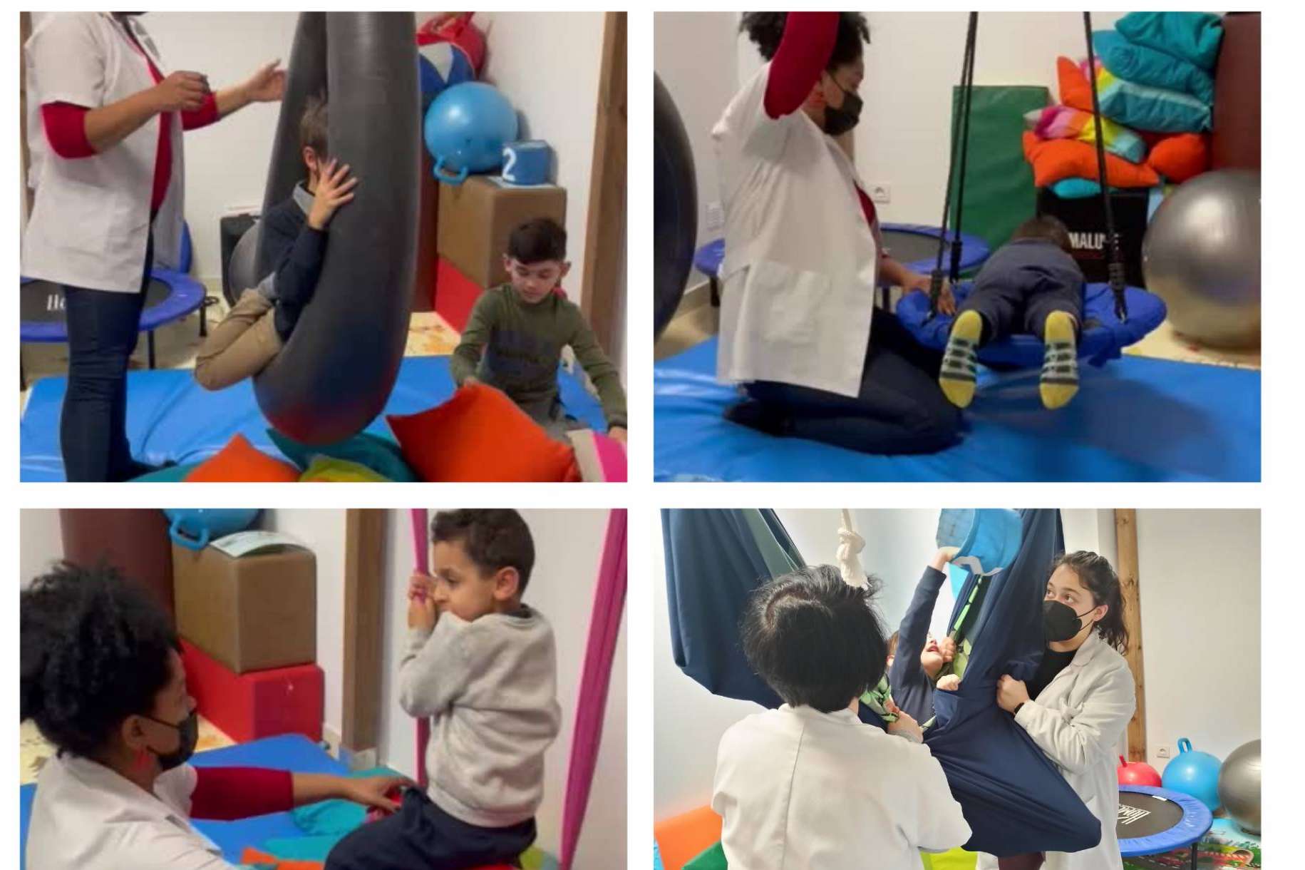 Cómo tratan el trastorno del procesamiento sensorial y el autismo en E-THERAPYKIDS. El vínculo entre estas dificultades