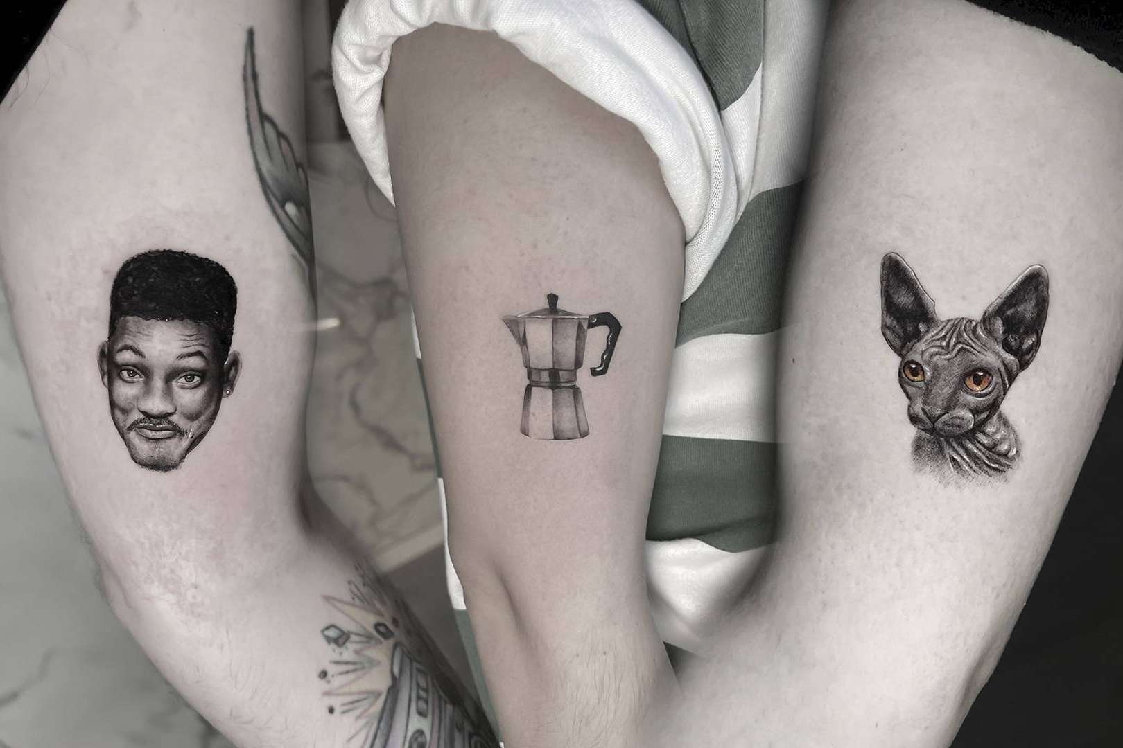 Carlos Losie dirige Losie Tattoo Art, un estudio especializado en microrrealismo