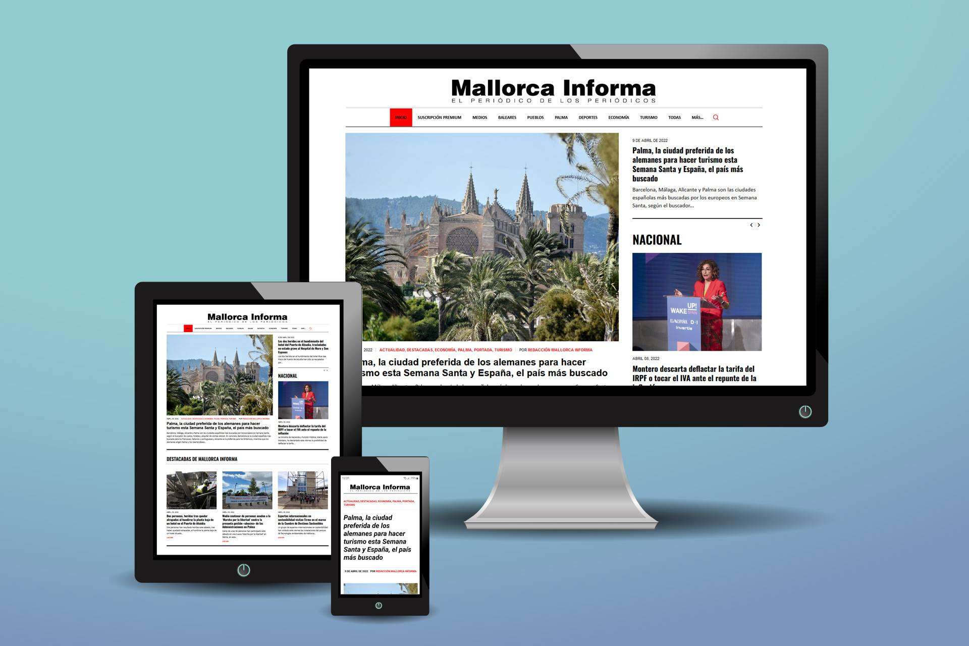 Uno de los portales web informativos, gratuitos e independientes más completos de la isla es Mallorca Informa