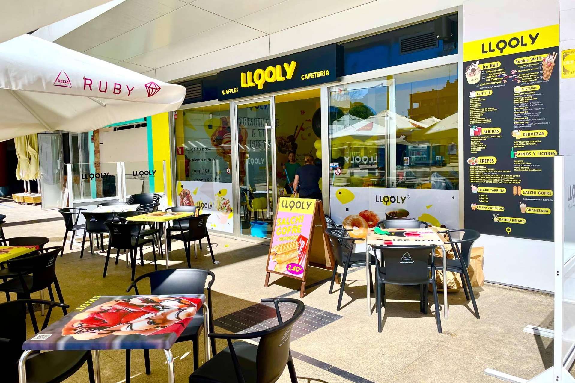 Los expertos en bubble waffle y ice roll de LLOOLY abren franquicias alrededor de toda España