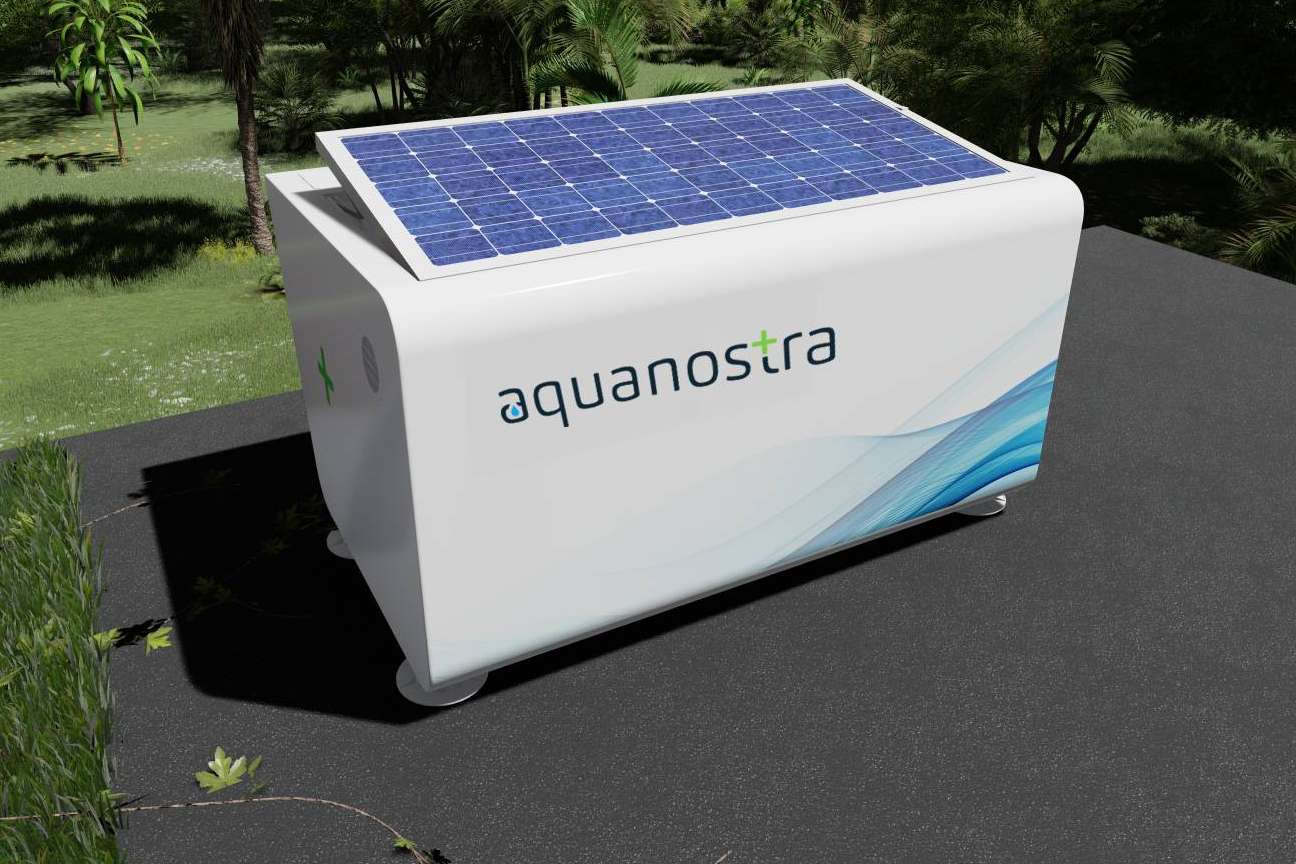 El colector de agua Aquanostra como solución ante el desabastecimiento de agua