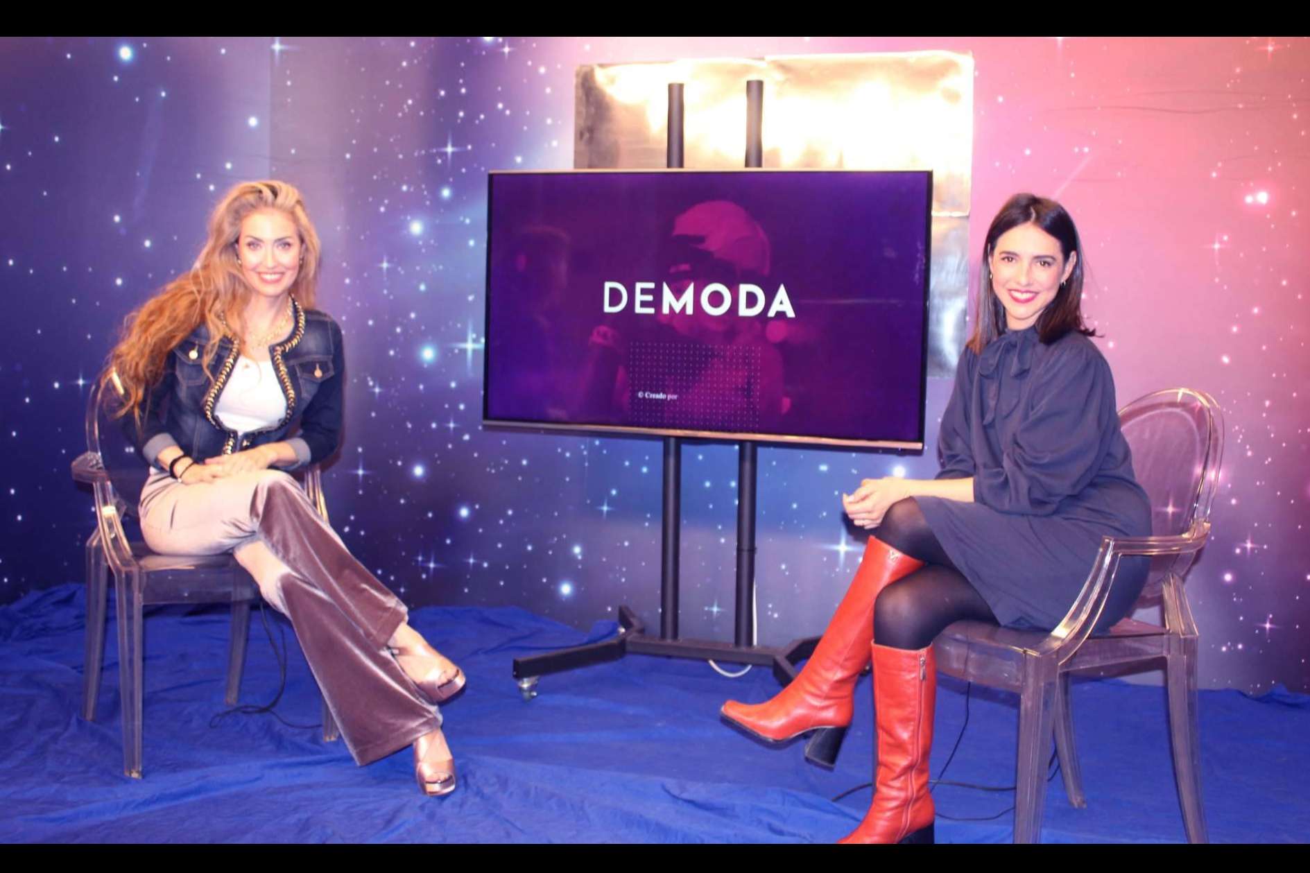 La actriz Cristina Brondo y la presentadora Míriam Victoria hablan de los beneficios del yoga en DEMODA TV