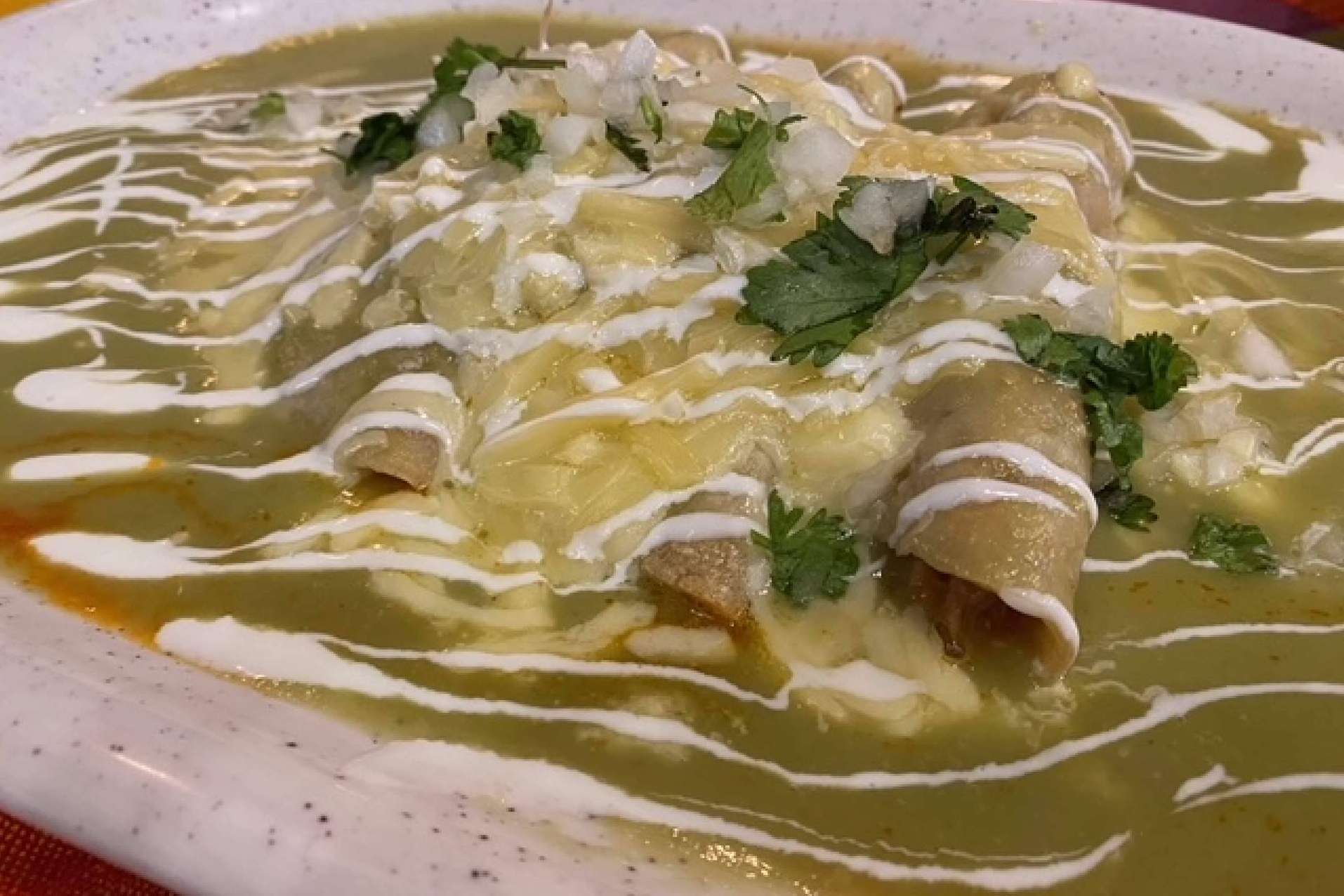 La auténtica comida mexicana en Jaén, las enchiladas de La Llorona