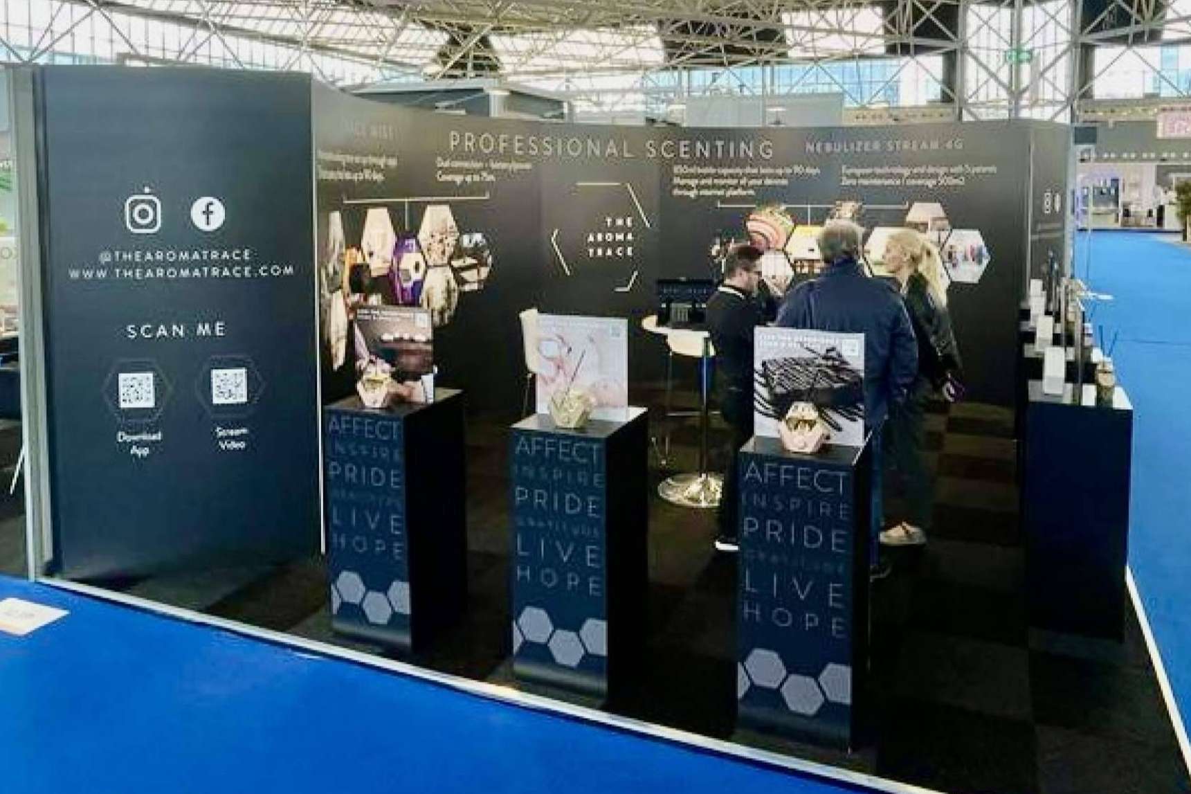 Gracias a Interclean, The Aroma Trace® refuerza su proyección internacional