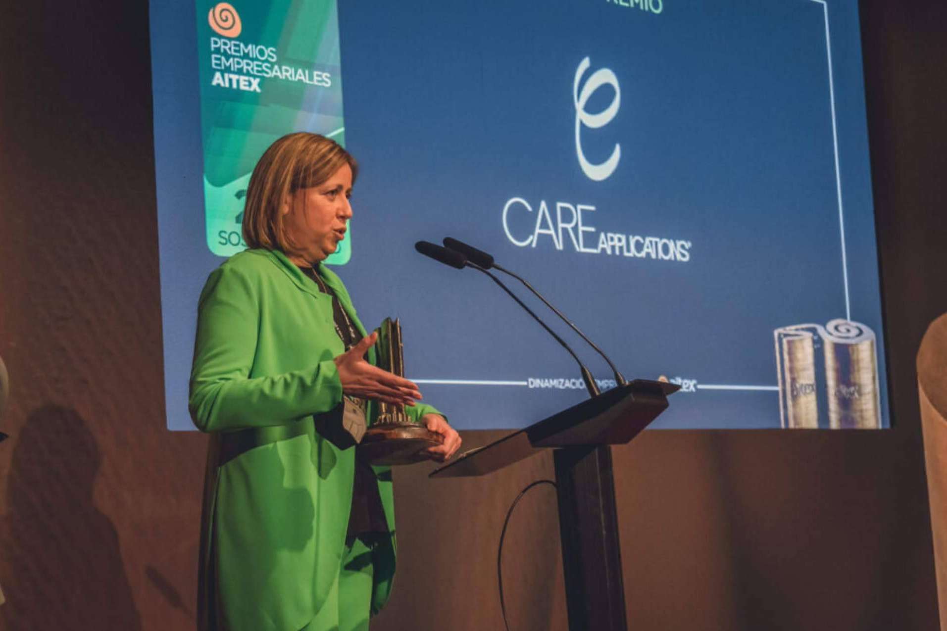 Care Applications se lleva el Premio AITEX a la Sostenibilidad en la cuarta edición de los Premios Empresariales AITEX
