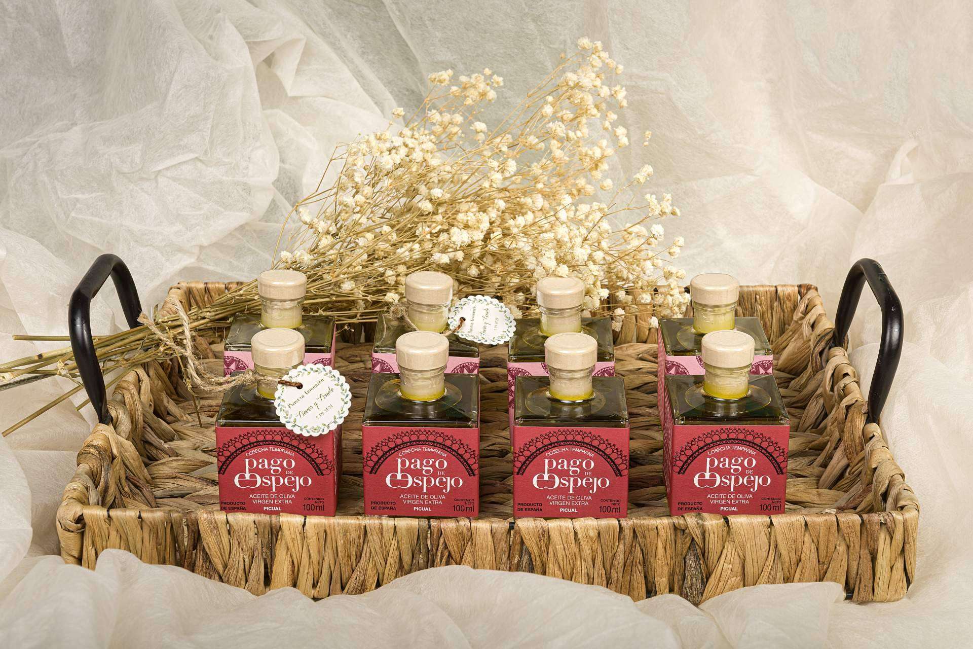 Aceite de oliva virgen extra de Jaén en un nuevo formato 100 ml para eventos, de la mano de Pago de Espejo