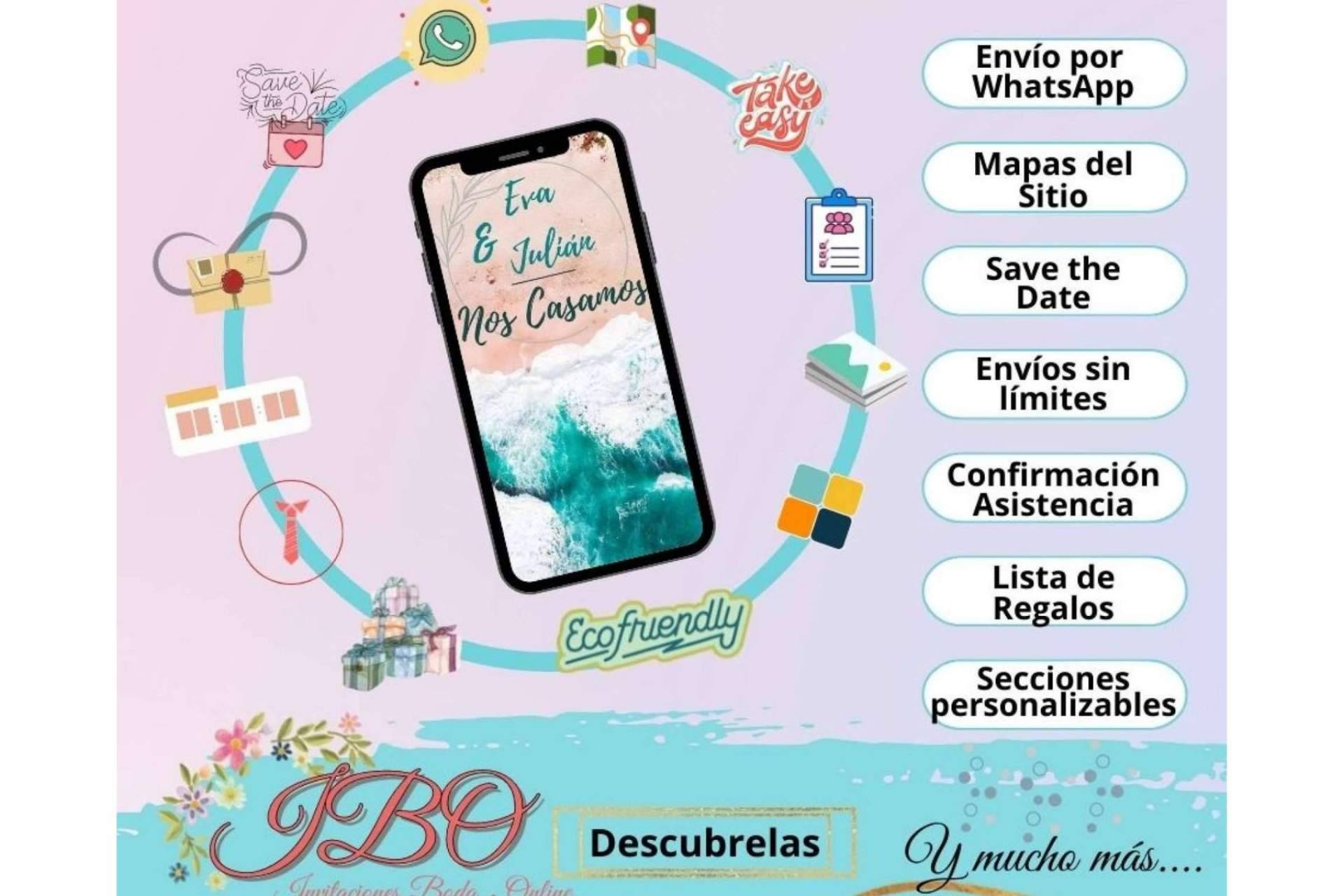 ¿Qué ventajas tiene usar invitaciones de boda digitales frente a las convencionales de papel?