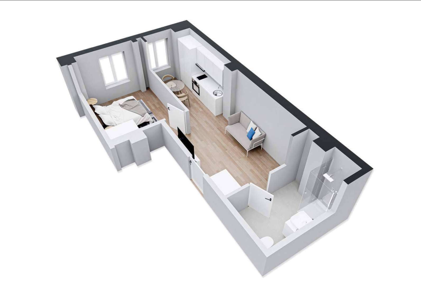 Los expertos de VisualRE desarrollan planos 3D para agencias inmobiliarias