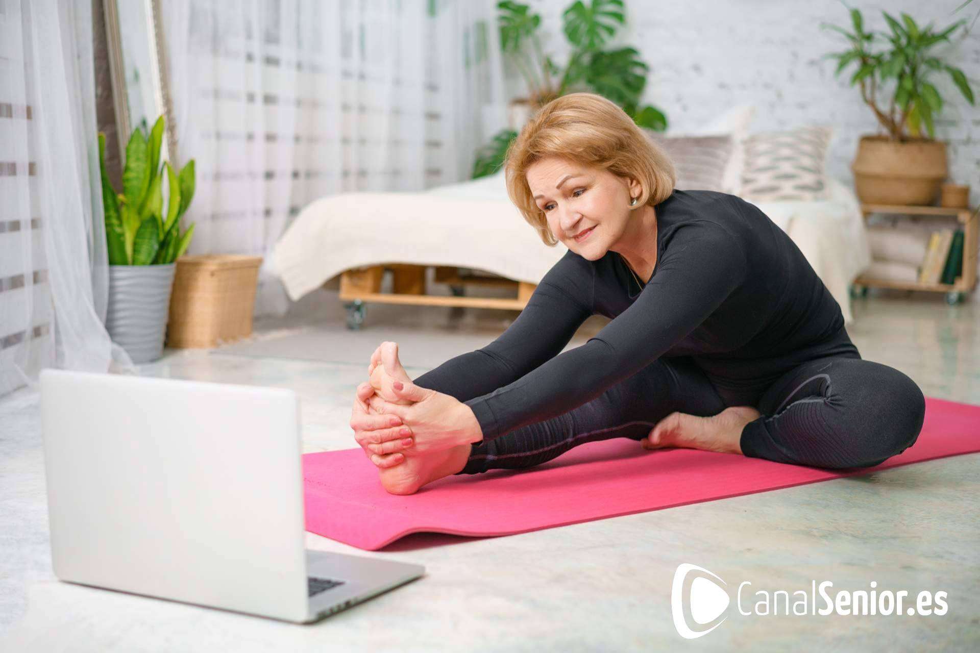 Curso de gimnasia online para séniors, por Canal Sénior