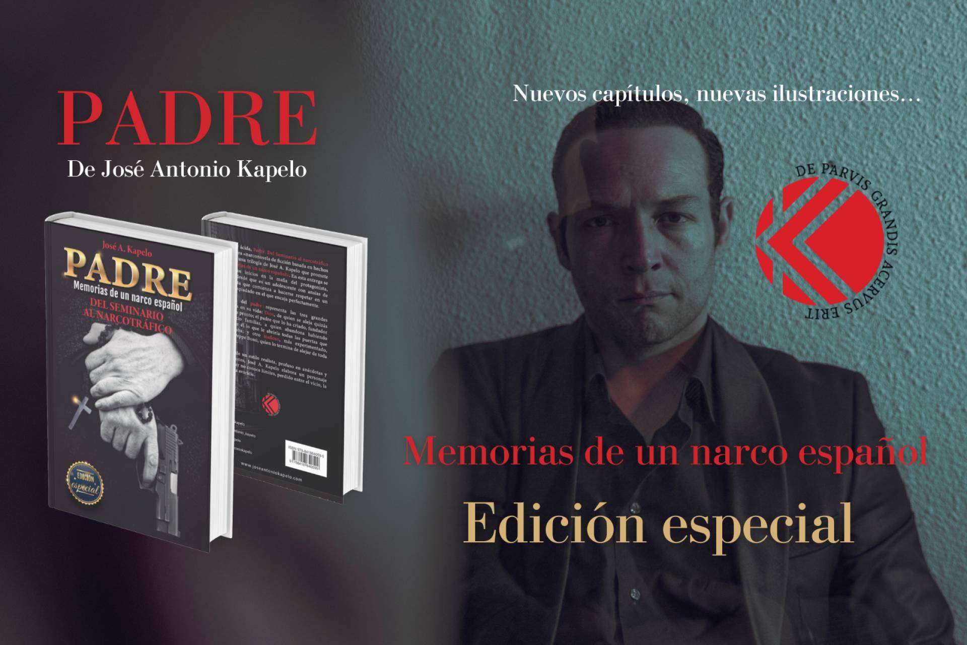 José A. Kapelo presenta la edición especial de su libro Padre por un precio de 14,99€