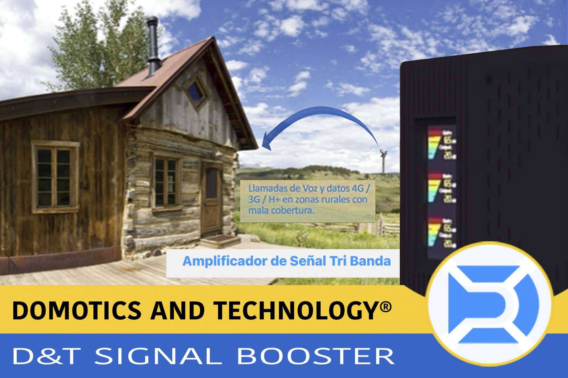 La importancia de instalar el D&T signal booster en oficinas, comercios, masías y segundas residencias