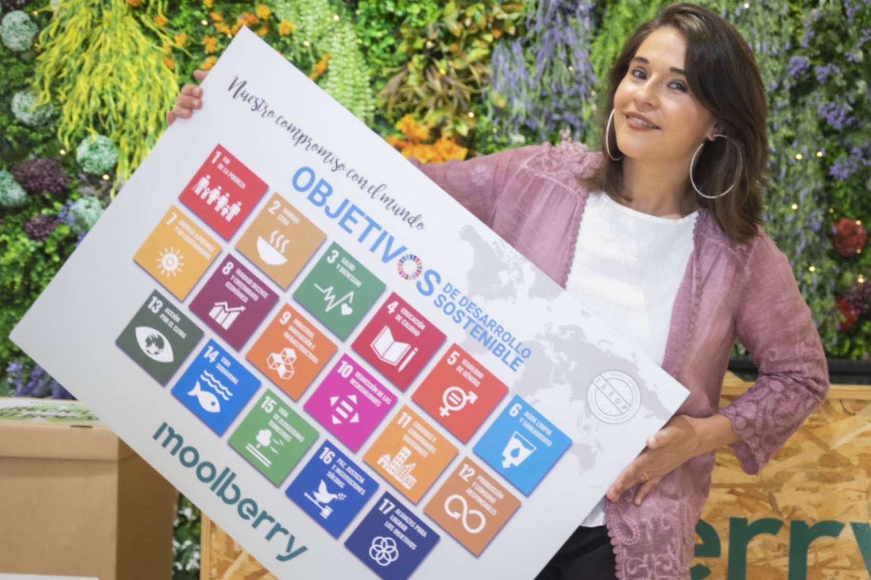 Sello ISSOP y etiqueta marca España en la moda de Moolberry