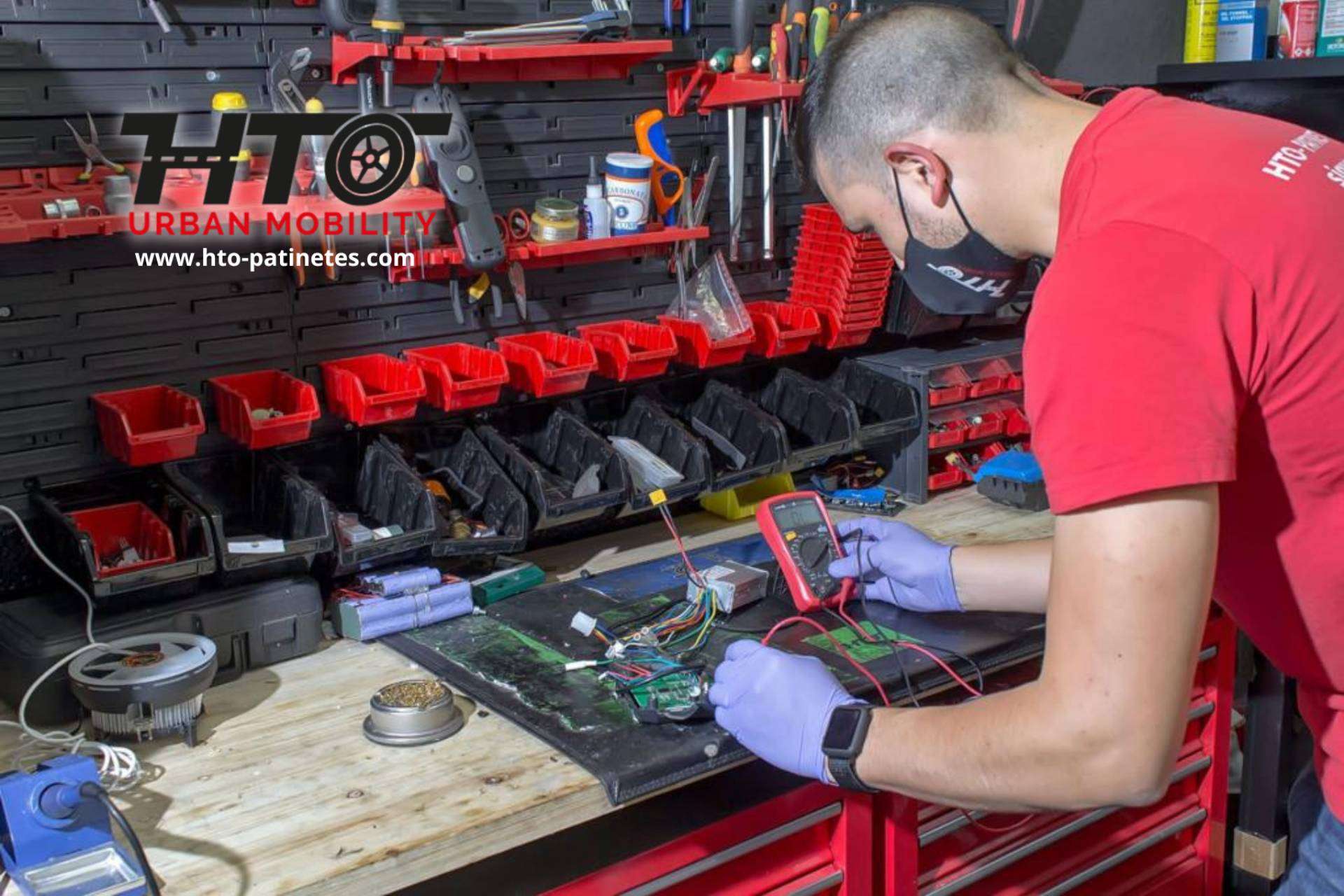 Reparación de patinetes eléctricos, de la mano de HTO Urban Mobility
