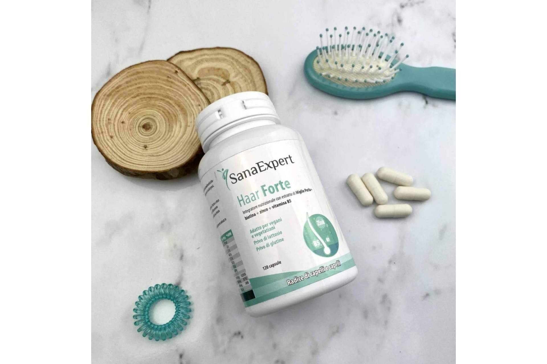 Haar Forte de SanaExpert ayuda a frenar la caída del cabello con la llegada del otoño
